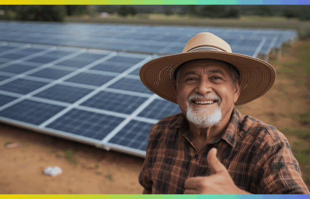Granjas solares proceso