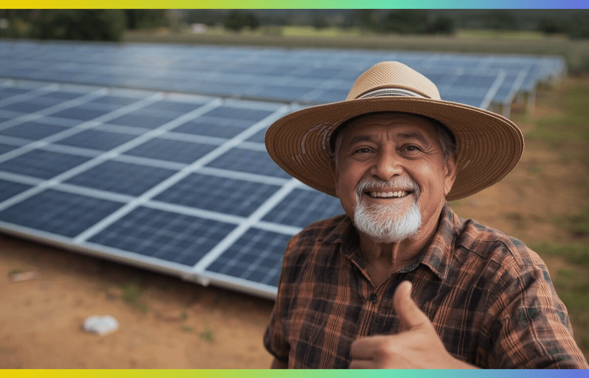 Granjas solares proceso