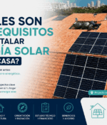 ¿Cuáles son los requisitos para instalar energía solar en una casa?
